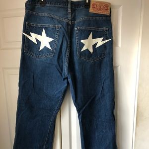 2006/2007 A bathing ape denim jeans